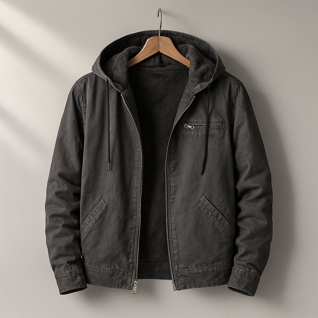 George | Men's Hooded Full Zip Casual Jacket