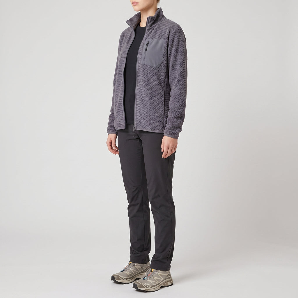 Women's Fleece Jacket - Full Zip Up Fleece - Walking & Hiking