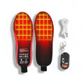 Heated Insoles and Shoe Inserts with Wireless Remote Control and Rechargeable Battery