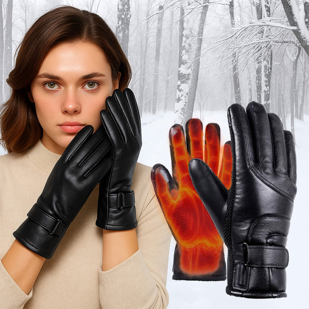 HEATFEMME – Adjustable Heated Gloves for Women with Waterproof Protection