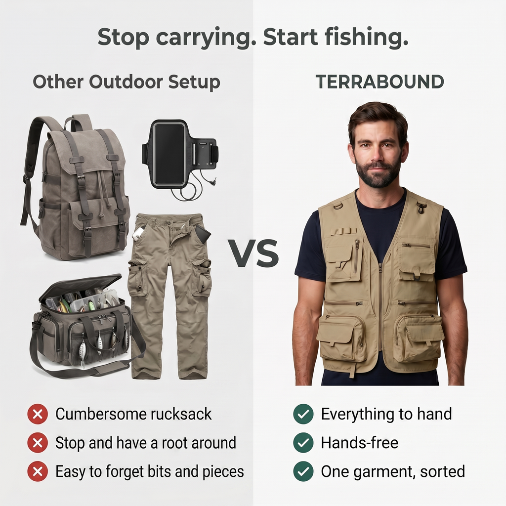 Breathable Outdoor Utility Vest with Multiple Pockets – Lightweight Mesh Design