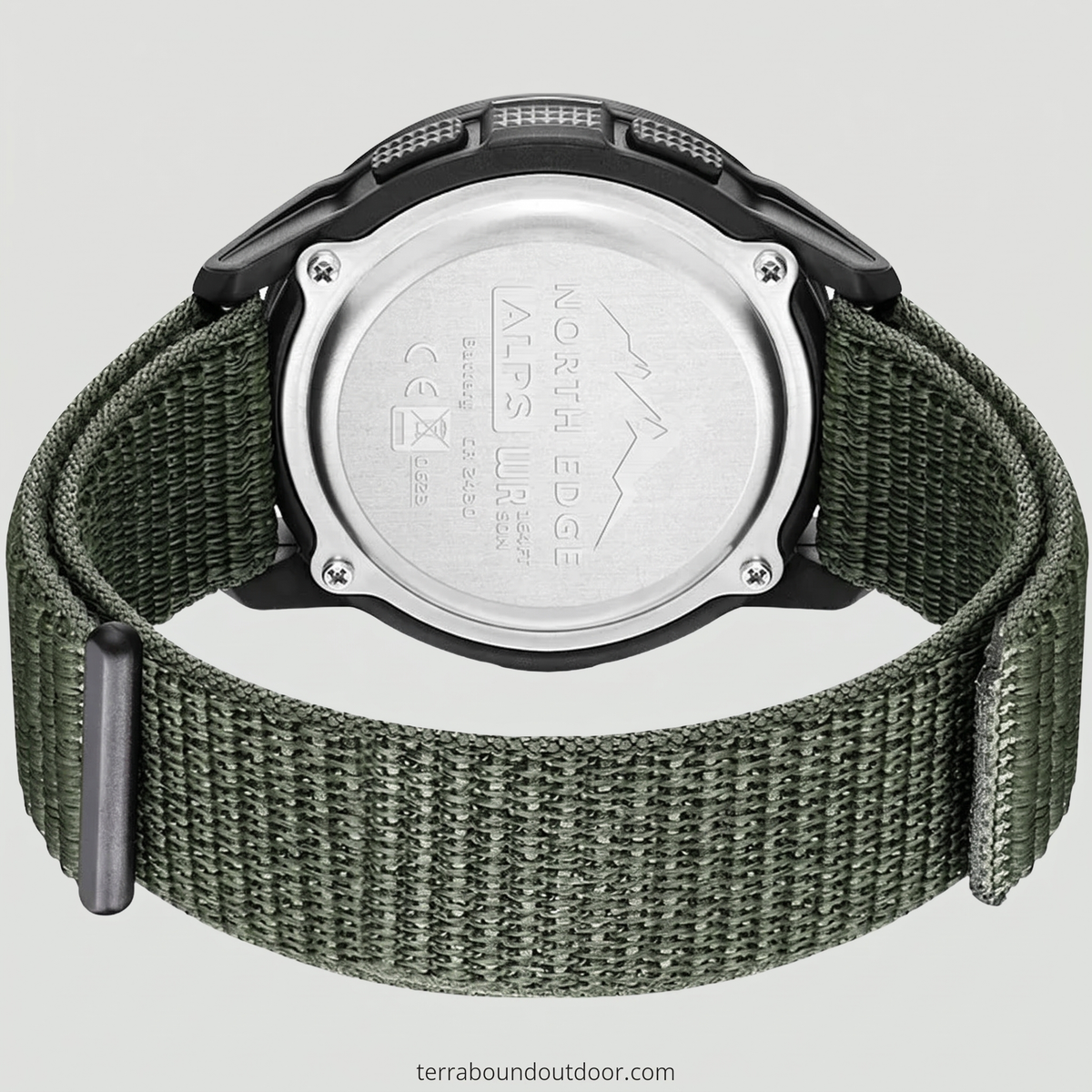 Men's Digital Sport Watch – Waterproof Compass and Step Tracker