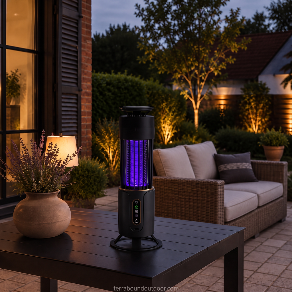 UV Insect Killer Lamp – Rechargeable Bug Zapper and Mosquito Trap for Indoor and Outdoor
