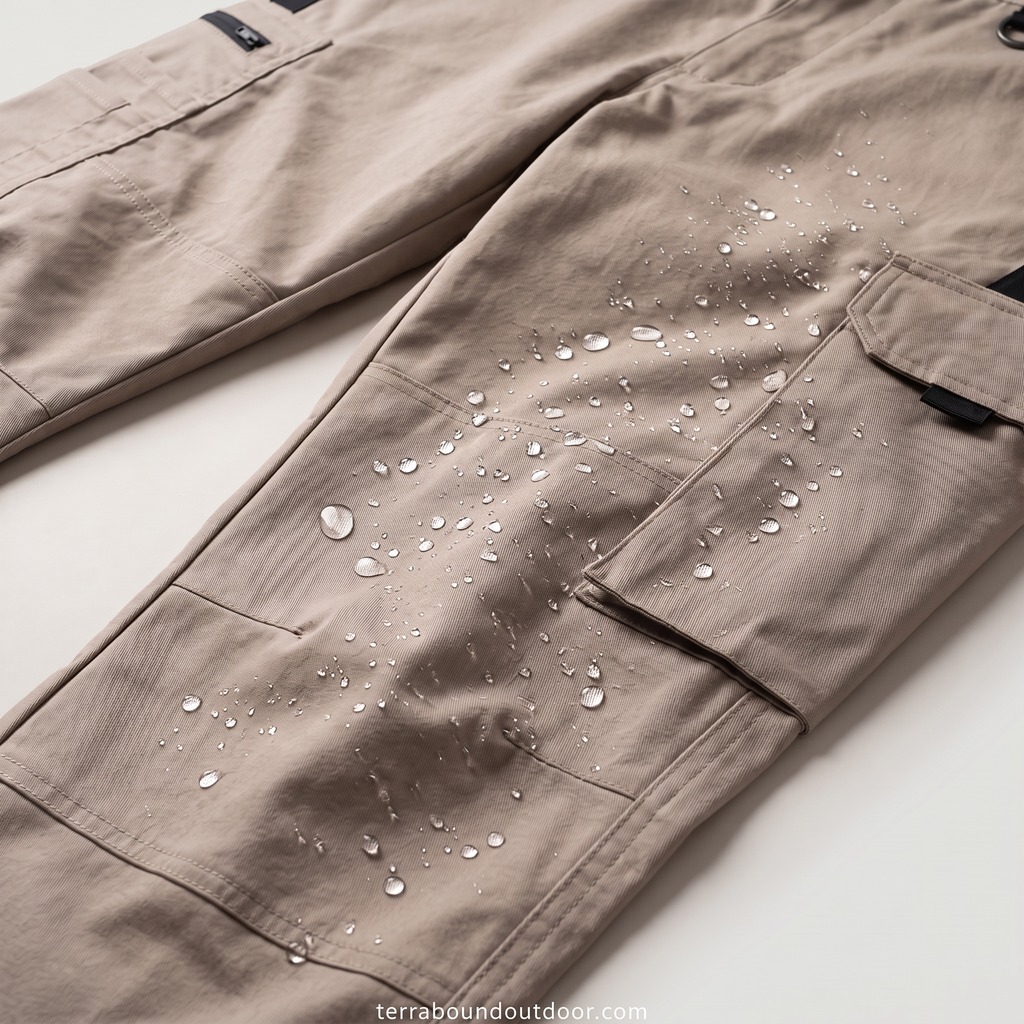 Men's Water-Resistant Cargo Trousers – Multi-Pocket Tactical Pants for Hunting and Fishing