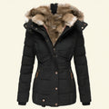 Hooded Winter Puffer Jacket for Women
