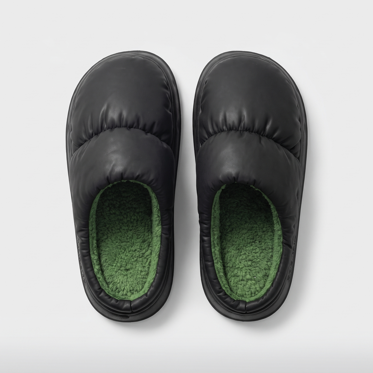 Quilted House Slippers | Fleece-Lined, Non-Slip Cushioned Comfort