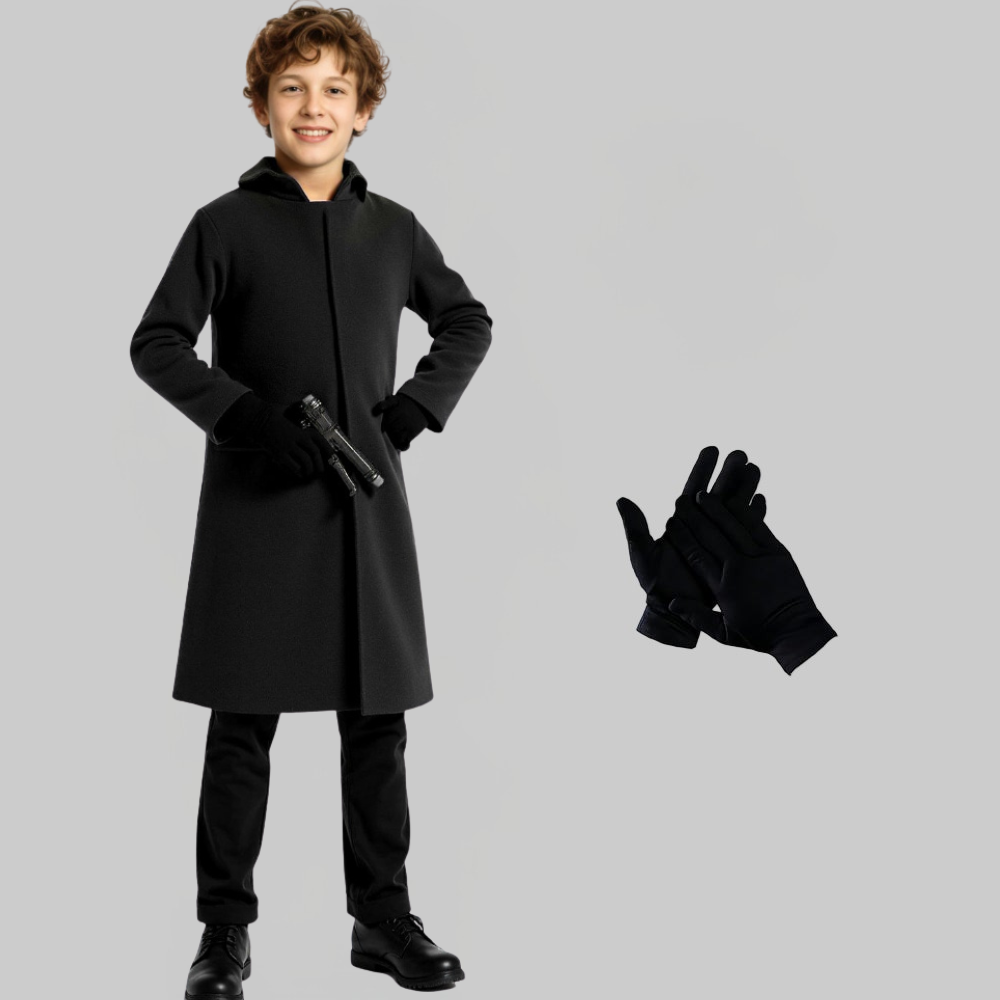 Cosplay Front Man Costume Polyester Outfit Kids Game Guard Jumpsuit
