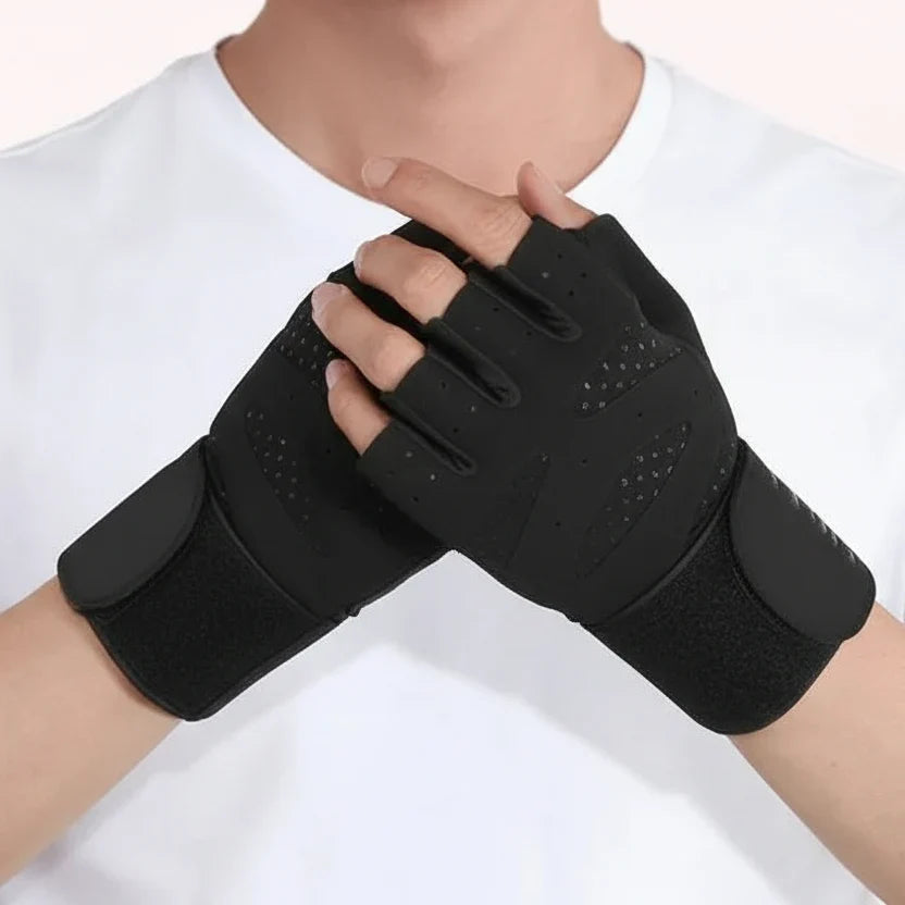 IRONGRIP GLOVES – Breathable Fitness Gloves with Wrist Support