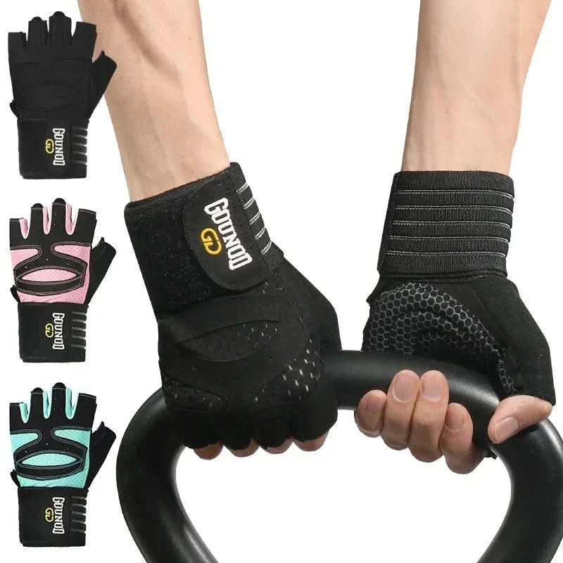 IRONGRIP GLOVES – Breathable Fitness Gloves with Wrist Support