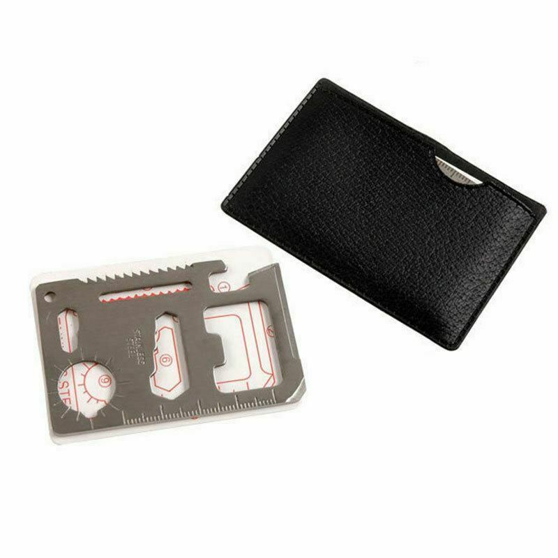 Credit Card Multi Tool – 11-in-1 Survival Card Tool for Wallet
