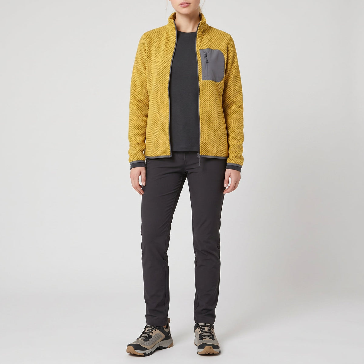 Women's Fleece Jacket - Full Zip Up Fleece - Walking & Hiking