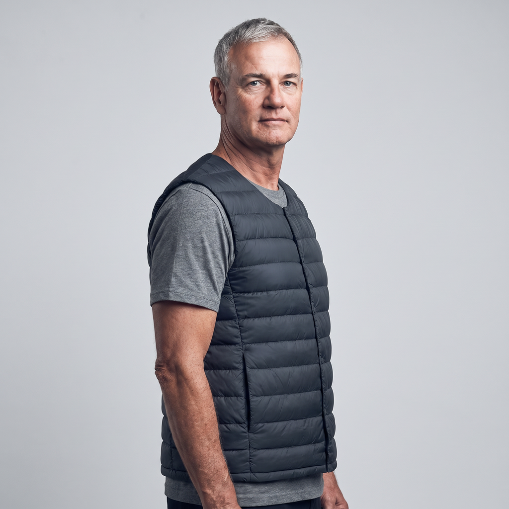 Men's Gilet - Lightweight Down Filled Body Warmer for Hiking & Outdoor