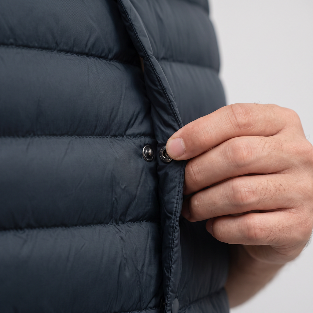 Men's Gilet - Lightweight Down Filled Body Warmer for Hiking & Outdoor