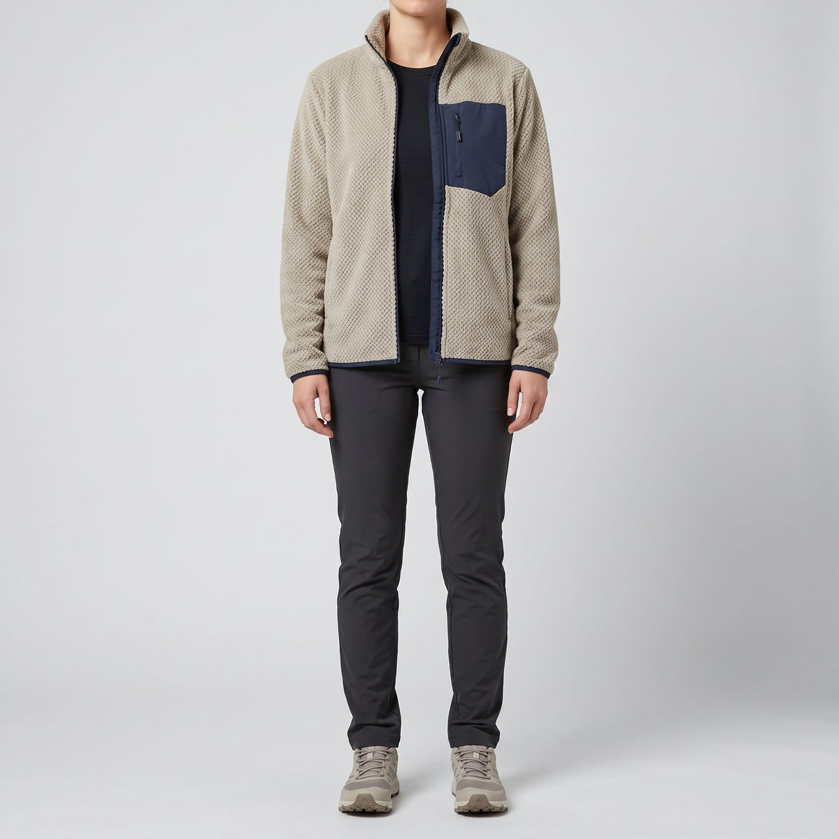 Women's Fleece Jacket - Full Zip Up Fleece - Walking & Hiking