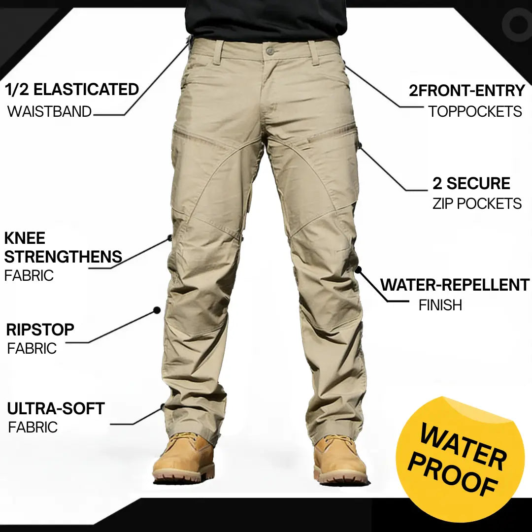 Men’s Outdoor Tactical Waterproof Cargo Trouser