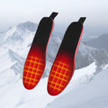 Plantar Fascia High Arch Support Custom Orthotic Heated Insoles with Remote Control