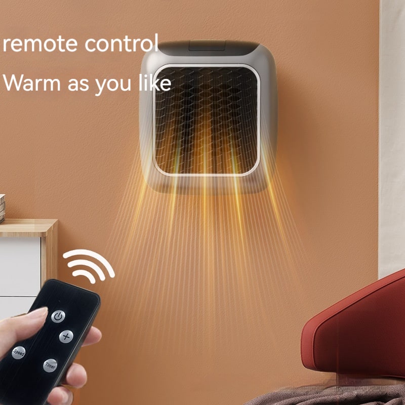 Plug in Space Heater with Digital Display and Honeycomb Grille