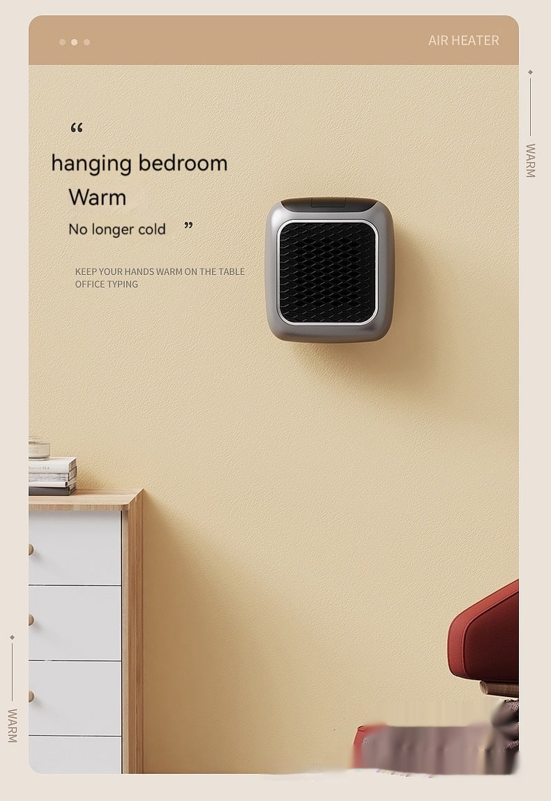 Plug in Space Heater with Digital Display and Honeycomb Grille