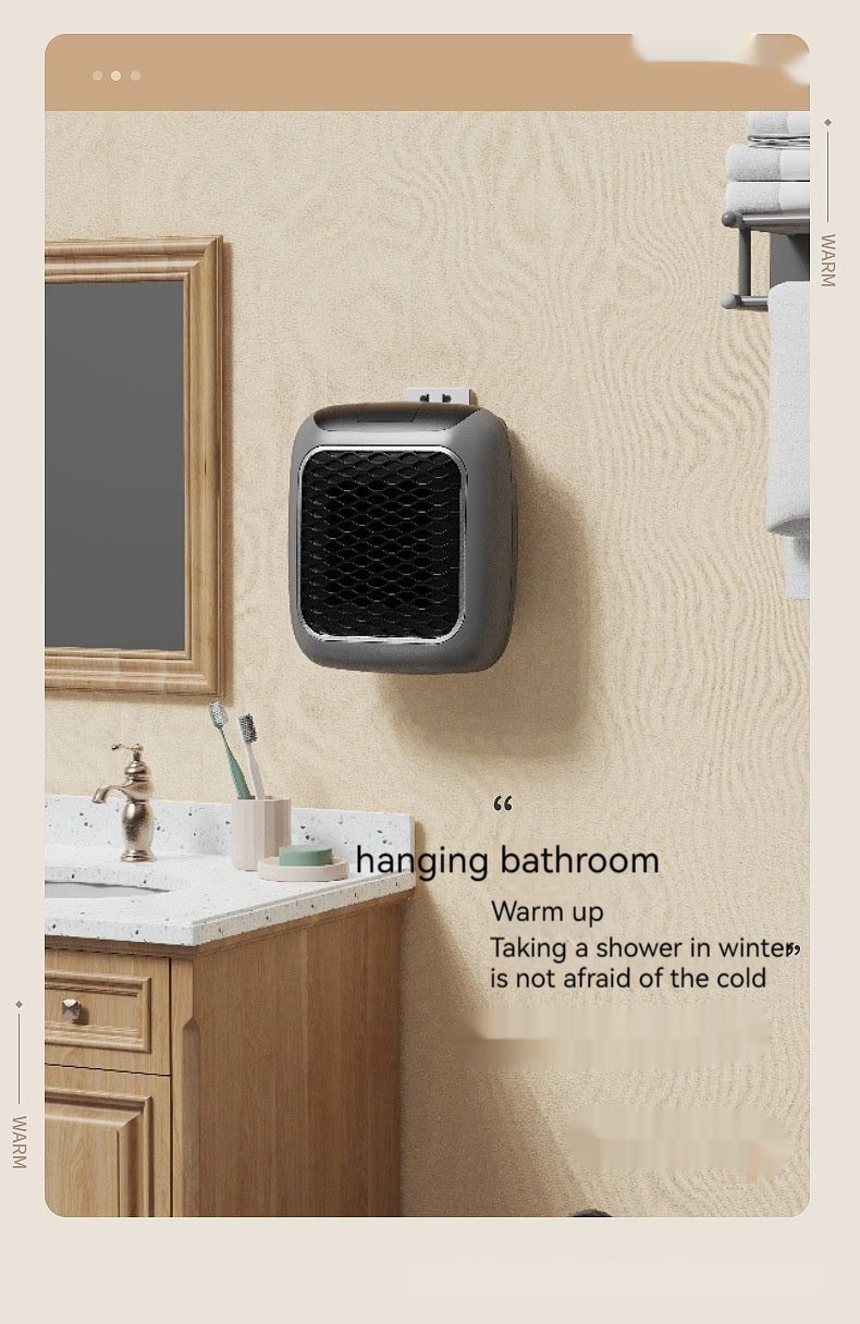 Plug in Space Heater with Digital Display and Honeycomb Grille