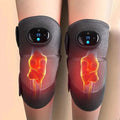 Rechargeable Heated Knee Massager and Wrap with Vibration Adjustable Heat and Digital Controls