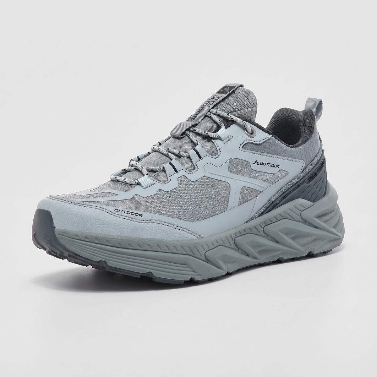 Men's Trail Shoes - Cushioned Running Trainers for Walking & Hiking