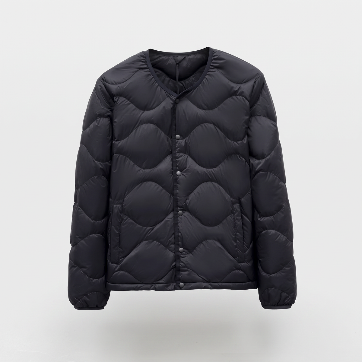 Men's Puffer Jacket - Lightweight Quilted Down Jacket for Layering