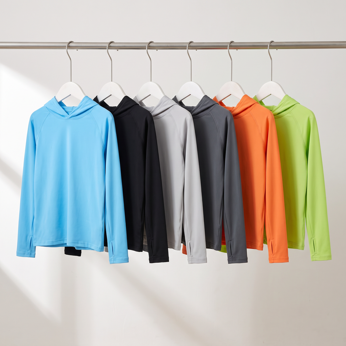 Kids' Sun Hoodie - UPF 50+ Long Sleeve UV Top for Boys & Girls