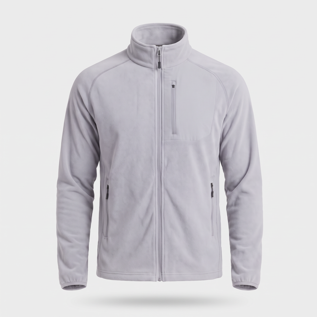 Men's Fleece Jacket - Lightweight Zip Up Fleece for Walking & Hiking