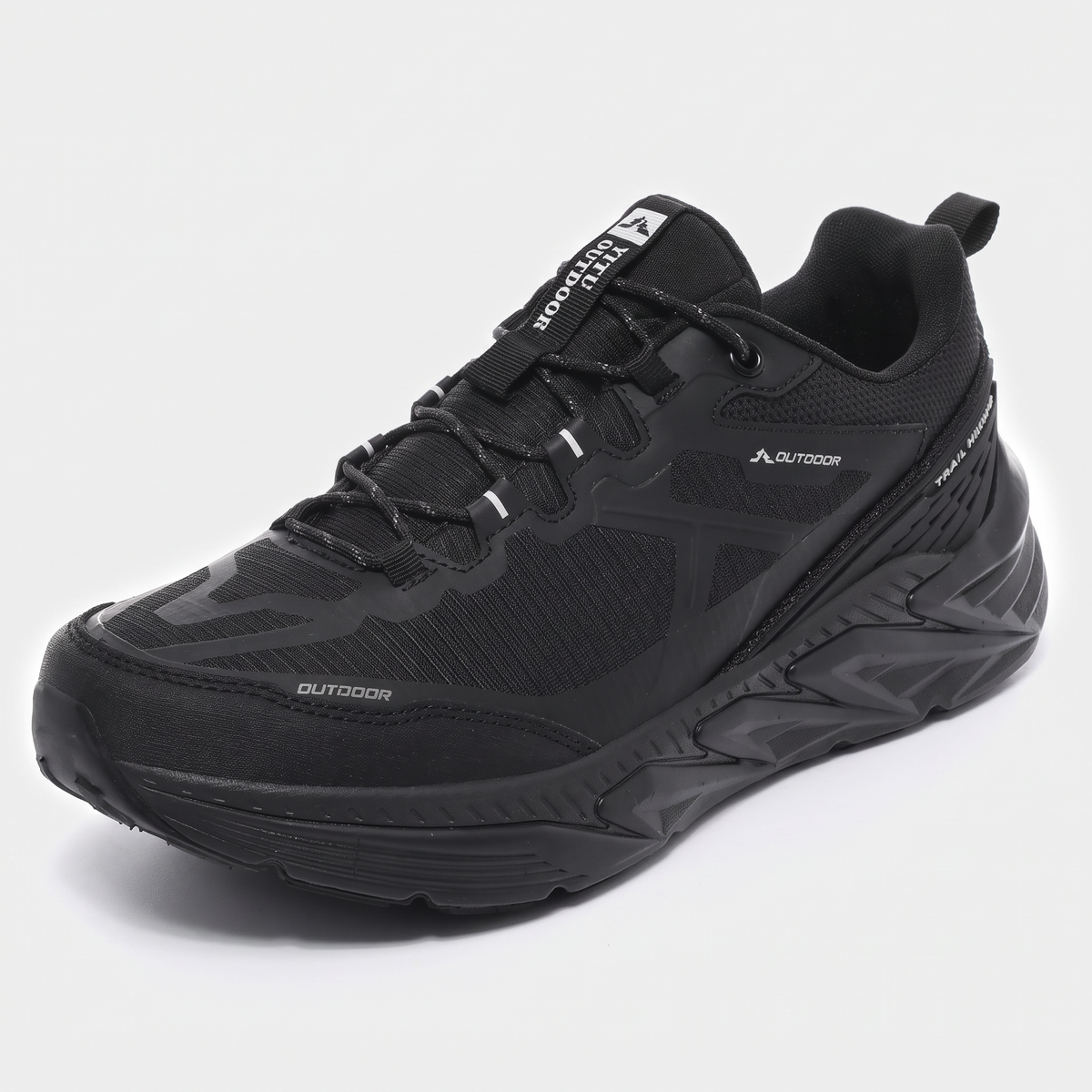 Men's Trail Shoes - Cushioned Running Trainers for Walking & Hiking
