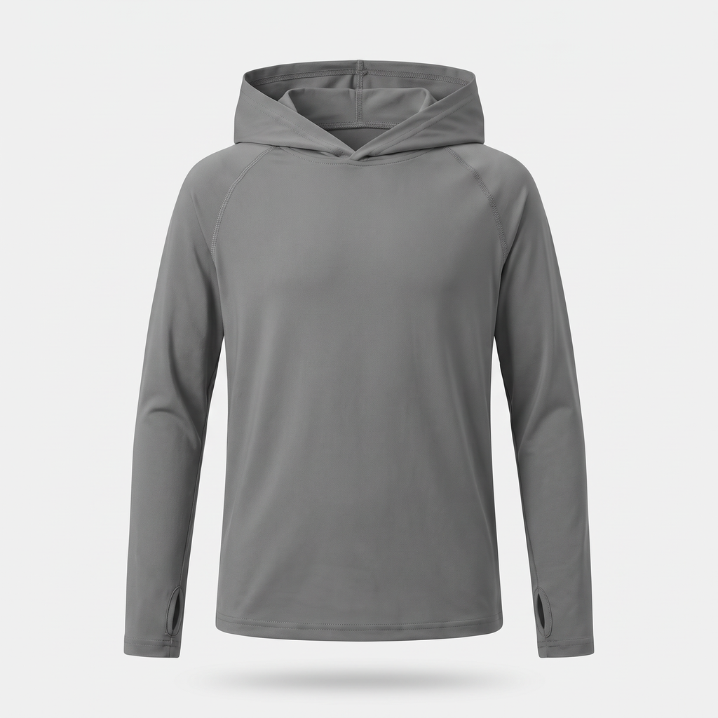 Kids' Sun Hoodie - UPF 50+ Long Sleeve UV Top for Boys & Girls