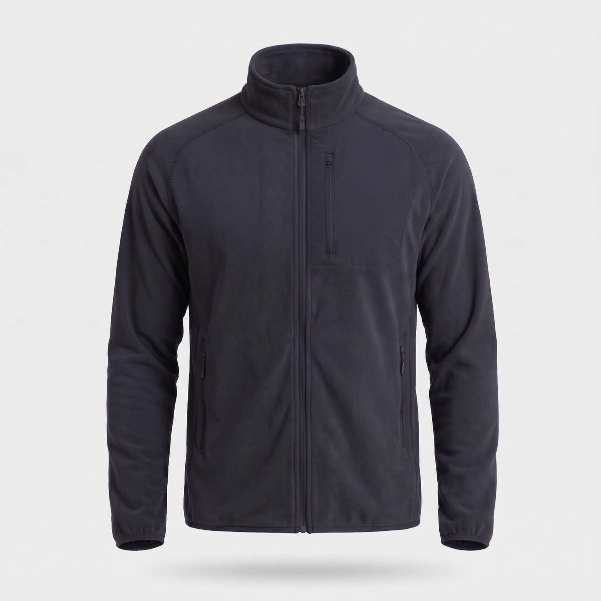Men's Fleece Jacket - Lightweight Zip Up Fleece for Walking & Hiking