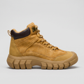 Women's Walking Boots - Suede Leather Ankle Boots, Chunky Grip Sole