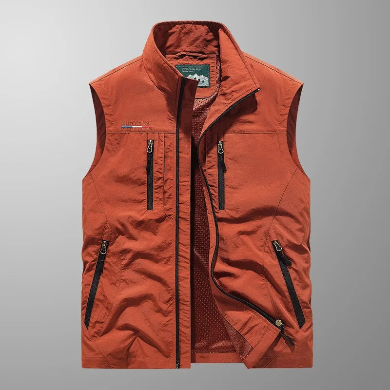 Ryan | Men's Full Zip Outdoor Vest