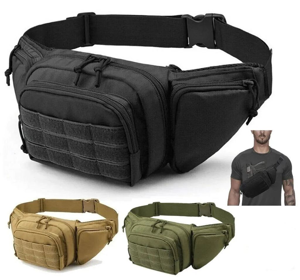 Tactical Waist Pack - Concealed Carry Fanny Pack Holster