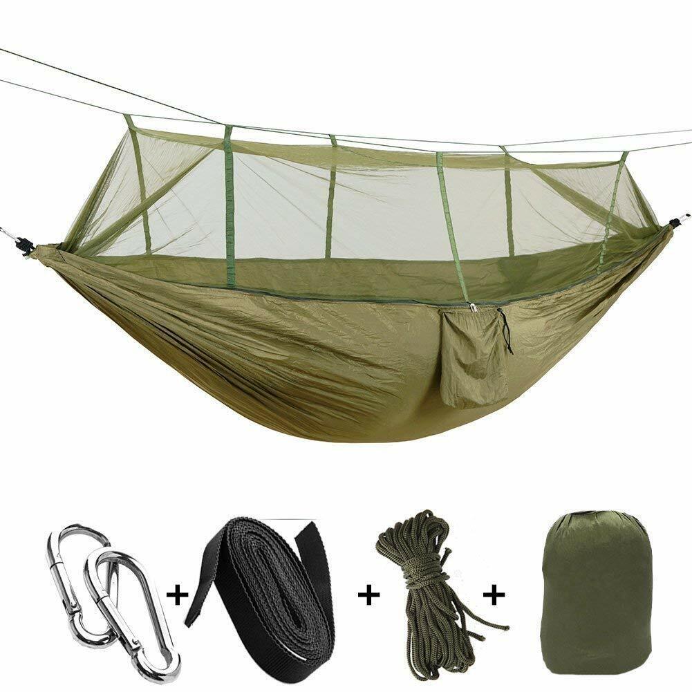 Camping Hammock Kit With Mosquito Net Under Quilt Blanket Rainfly Cover Tarp Fall