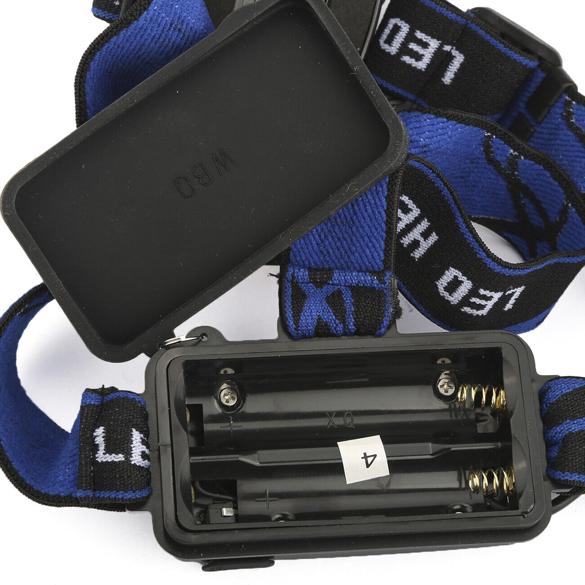 Ultra-Bright Rechargeable LED Headlamp – Waterproof, Adjustable Zoom, Hands-Free Outdoor Light