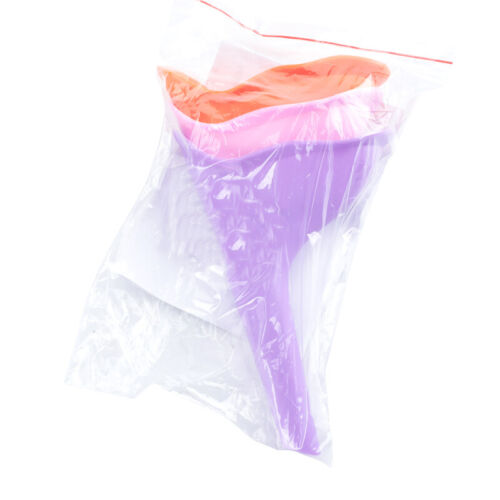 3Pcs Reusable Silicone Women’s Urinal Funnel – Portable Female Travel Pee Device for Camping, Hiking & Outdoor Use