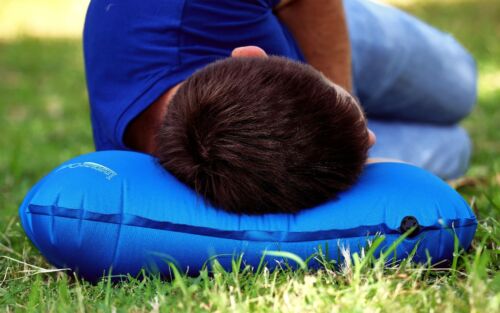 Inflatable Camping Pillow – Ultralight, Compact & Ergonomic Travel Pillow for Hiking, Backpacking & Outdoor Adventures