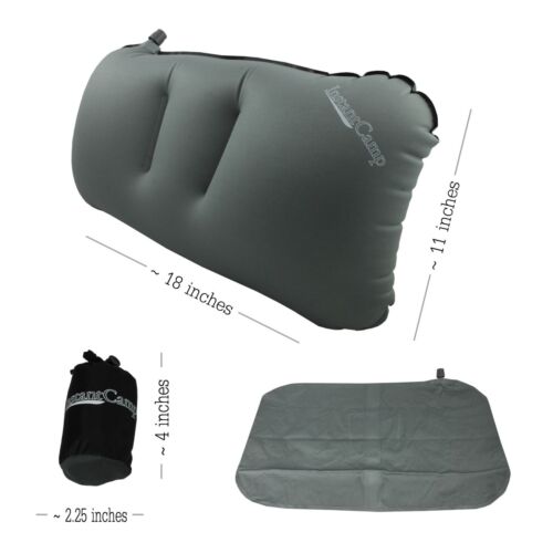 Inflatable Camping Pillow – Ultralight, Compact & Ergonomic Travel Pillow for Hiking, Backpacking & Outdoor Adventures