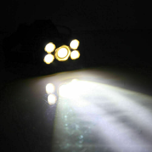 Super Bright 5x LED Rechargeable Waterproof Headlamp Kit – Adjustable Beam, 4 Modes, Camping & Survival