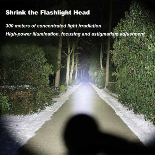 Mini Tactical Flashlight – 900 Lumen USB Rechargeable High Power EDC Camping & Emergency Torch |