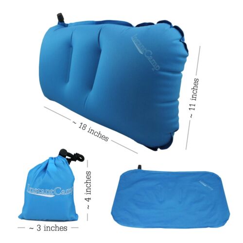Inflatable Camping Pillow – Ultralight, Compact & Ergonomic Travel Pillow for Hiking, Backpacking & Outdoor Adventures