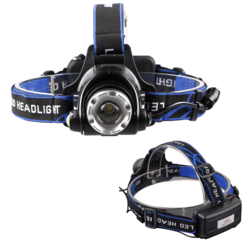High Power 3 Mode LED Waterproof Headlamp Kit
