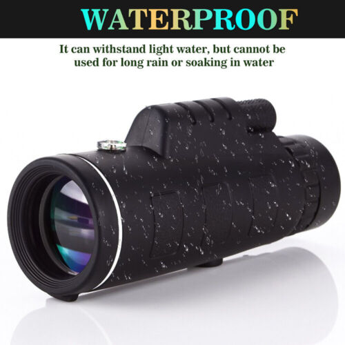 40x60 Zoom HD Monocular Telescope  / Spotting Scope  with BAK4 Prisms