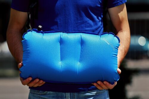Inflatable Camping Pillow – Ultralight, Compact & Ergonomic Travel Pillow for Hiking, Backpacking & Outdoor Adventures