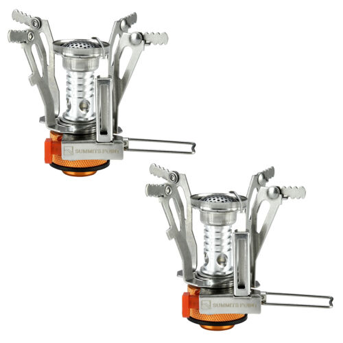 Portable Camping Gas Stove with Piezo Ignition – Ultralight Foldable Backpacking Burner (3000W)