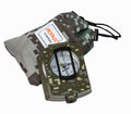 Military Lensatic Sighting Metal Compass with Carrying Pouch