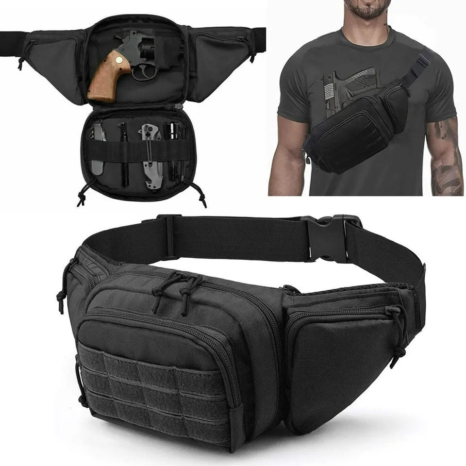 Tactical Waist Pack - Concealed Carry Fanny Pack Holster