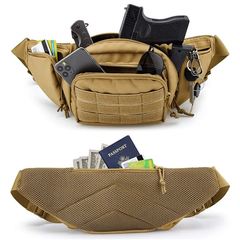 Tactical Waist Pack - Concealed Carry Fanny Pack Holster