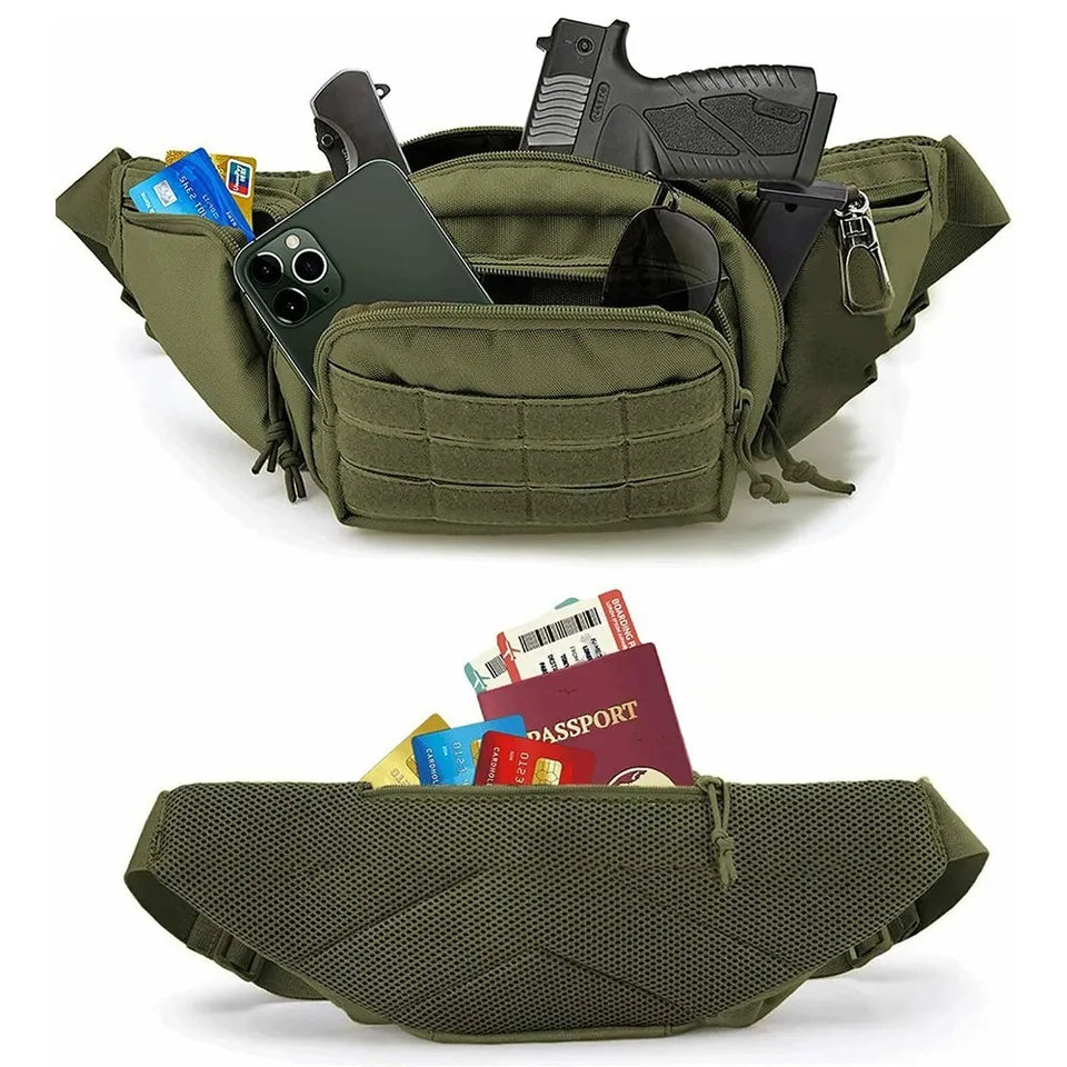 Tactical Waist Pack - Concealed Carry Fanny Pack Holster